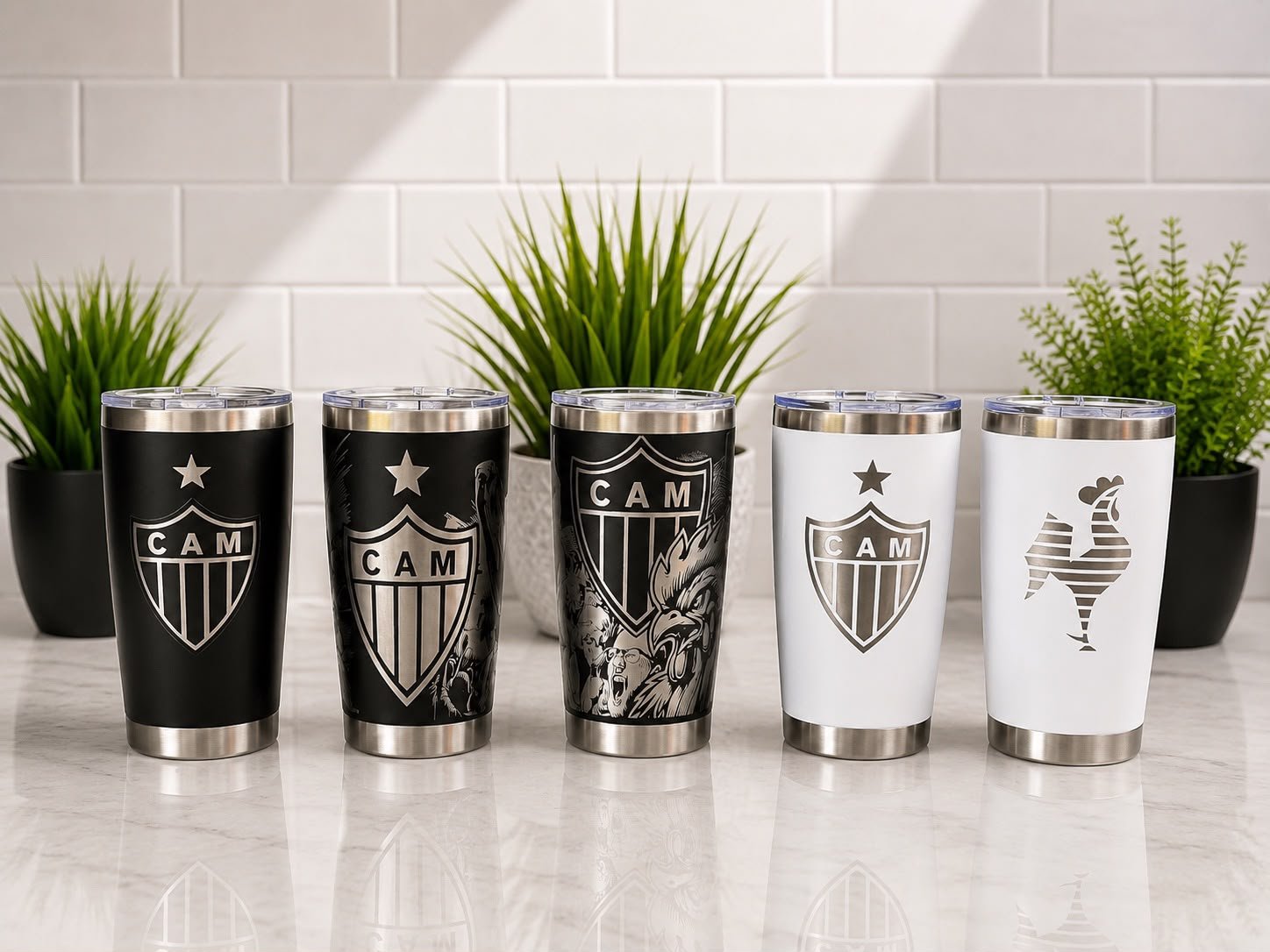 Sports Collection tumblers by Charmed Gift Store