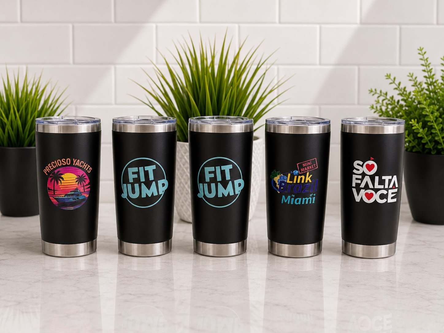 UV Printed tumblers by Charmed Gift Store